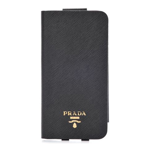 PRADA Saffiano Metal iPhone 7 Plus Case Black 